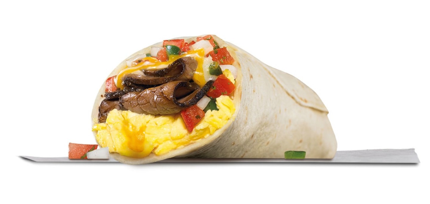 Hardee's Breakfast Burritos & Wraps