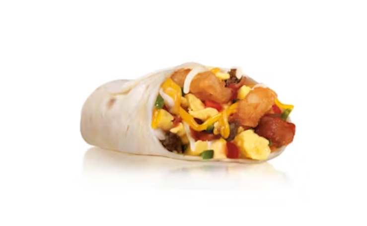 Carl's Jr Breakfast Burritos