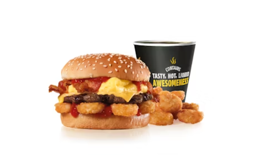 Carl's Jr Breakfast Combos