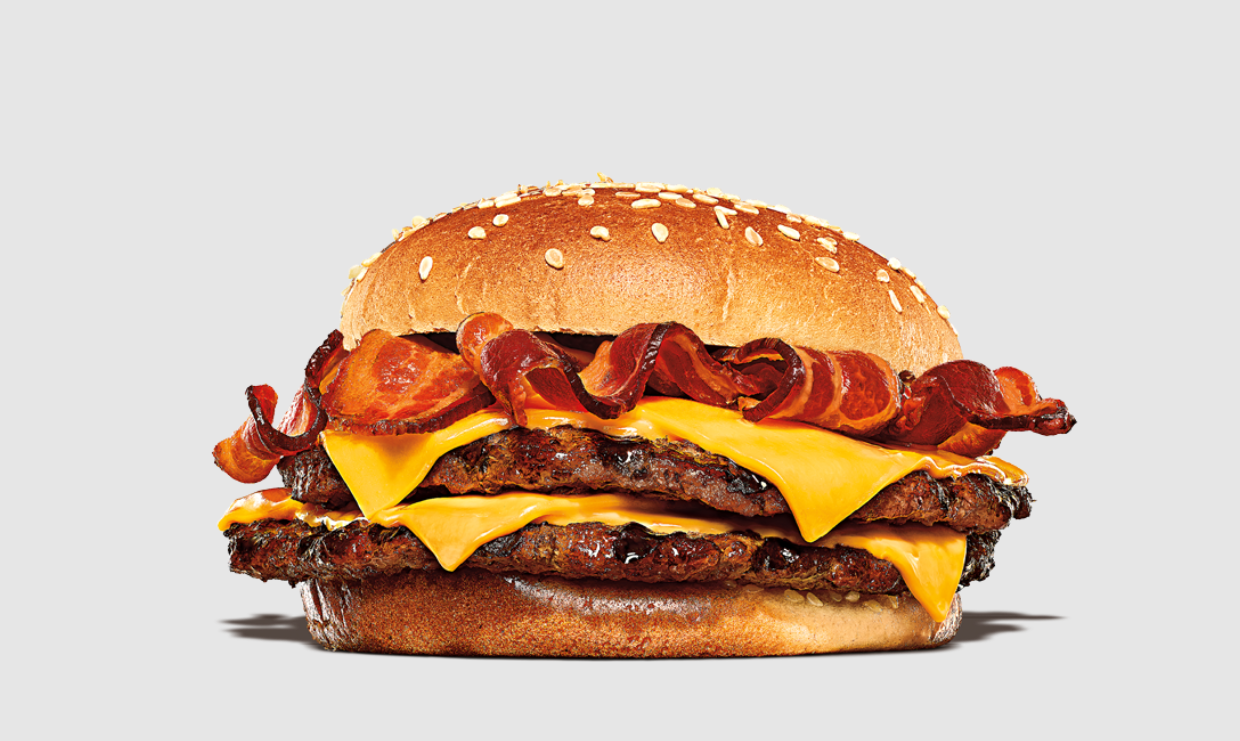 burger king XL Bacon Double Cheeseburger